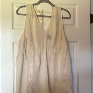 Torrid white/cream blouse